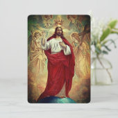 Lord Jesus - Wenskaart Aankondiging (Staand voorkant)