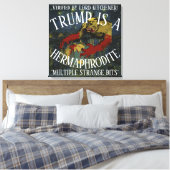 LORD KITCHENER HEEFT BEVESTIGD DAT TRUMP EEN HERMA CANVAS AFDRUK (Insitu (Slaapkamer))