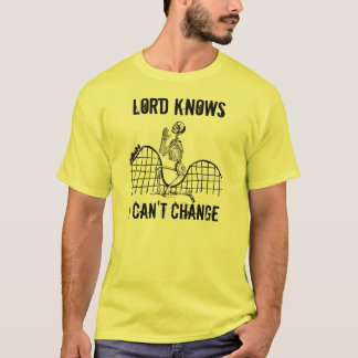 Lord Knows-Roller Onderzetter T-shirt
