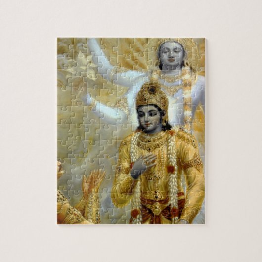 Lord Krishna Hindu God Hare Krishna Legpuzzel (Verticaal)
