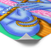 Lord Krishna Poster (Coin)