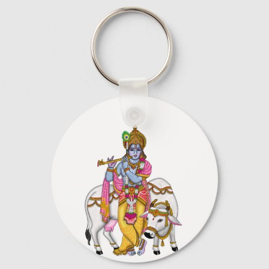 Lord Krishna Sleutelhanger (Voorkant)