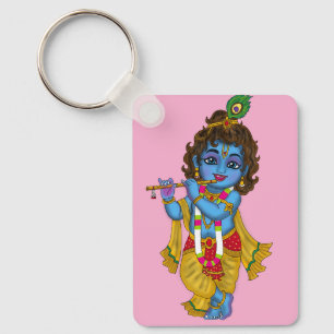 Lord Krishna-sleutelhanger Sleutelhanger