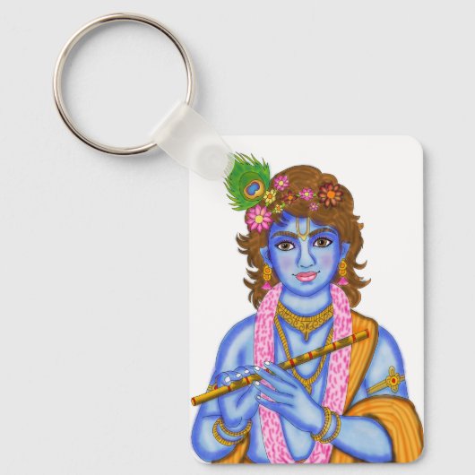 Lord Krishna-sleutelhanger Sleutelhanger (Voorkant)