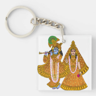 Lord Krishna-sleutelhanger Sleutelhanger