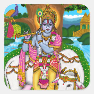 Lord Krishna Sticker