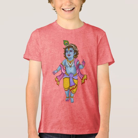 Lord Krishna T-shirt (Voorkant)