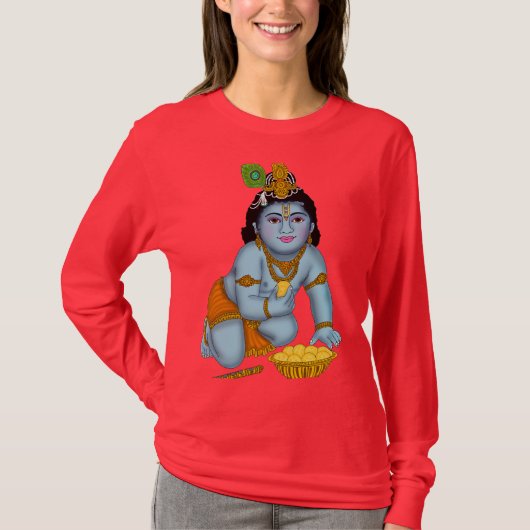 Lord Krishna T-shirt (Voorkant)