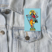 Lord Krishnakali Stickers Button (Insitu)