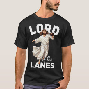 Lord Lanes Grappige Christelijke Christus Goot Bow T-shirt