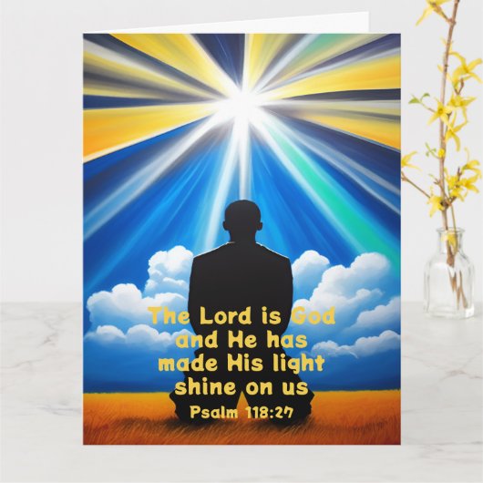 Lord Lire Votre Carte Pliée Lumière (Fleur jaune)