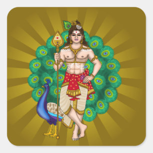 Lord Murugan Stickers