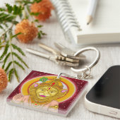 Lord Narsimha Keychain (Voorkant Rechts)