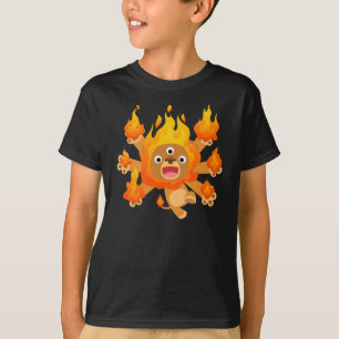 Lord of Fire! (schattige cartoon leeuw) Kinder T-s T-shirt