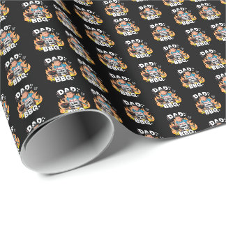 Lord of the BBQ, beste vader Vaderdag Cadeaupapier