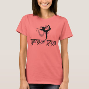 Lord of the Dance Pose Iyengar Yoga T-shirt