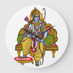Lord Rama Clock Grote Klok