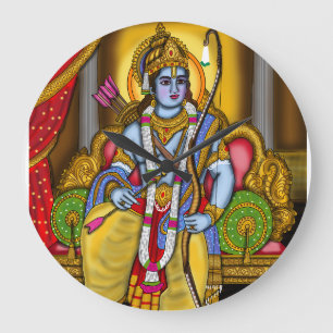 Lord Rama Clock Grote Klok