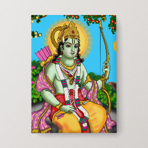 Lord Rama-knop Button