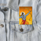 Lord Rama-knop Button (Insitu)