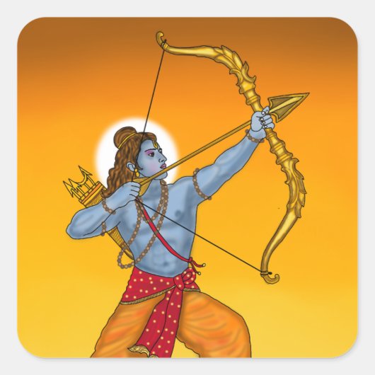 Lord Rama Stickers (Voorkant)