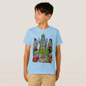 Lord Satyanarayan T-shirt (Voorkant volledig)
