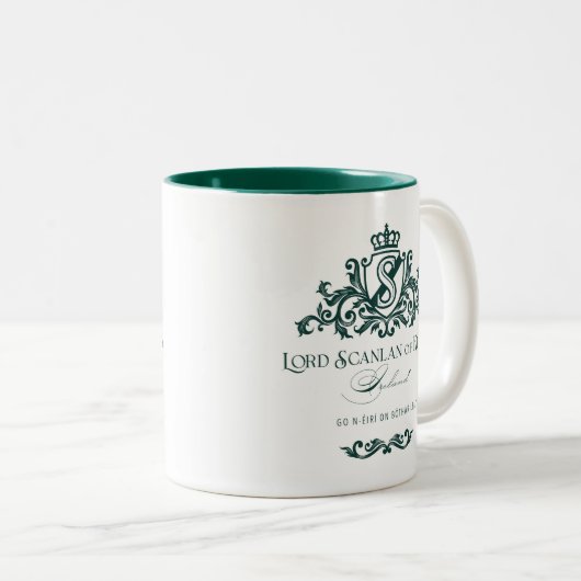 Lord Scanlan Mug à café à deux tons (Devant droit)