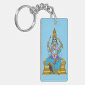 Lord Shani Dev-sleutelhanger Sleutelhanger (Voorkant Links)