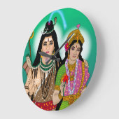 Lord Shiv Parvati Klok (Hoek)