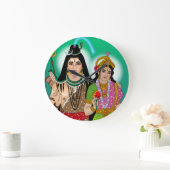 Lord Shiv Parvati Klok (Huis)