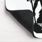 Lord Shiva Art Angry Trishul Muismat (Hoek)