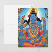 Lord Shiva - Briefkaart (Voorkant / Achterkant)