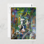 Lord Shiva briefkaart (Voorkant / Achterkant)
