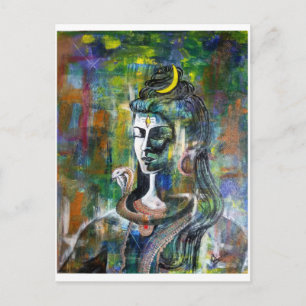 Lord Shiva briefkaart
