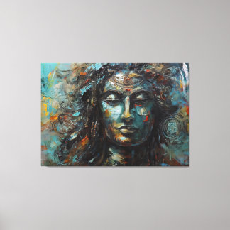 Lord shiva canvas schilderij