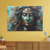 Lord shiva canvas schilderij afdruk (Insitu (Woonkamer))