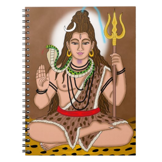 Lord Shiva Carnet (Devant)