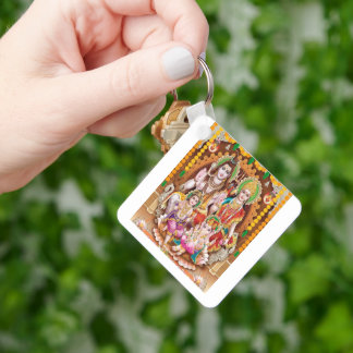 Lord Shiva Family Sleutelhanger
