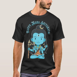 Lord Shiva in Lotus Pose T-shirt