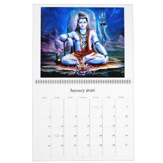 lord shiva kalender (Jan 2026)