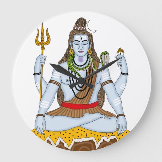 Lord Shiva Klok (Voorkant)