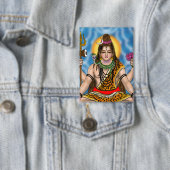 Lord Shiva Knop Button (Insitu)