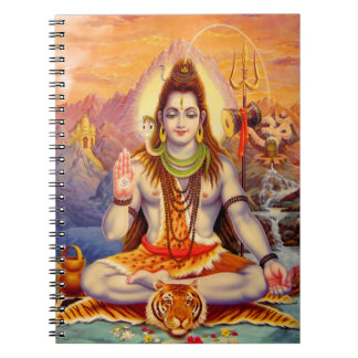 Lord Shiva Meditating notebook Notitieboek