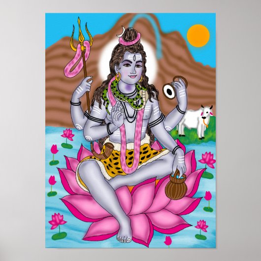 Lord Shiva Poster (Devant)