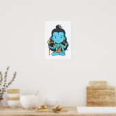 Lord Shiva Poster (Keuken)