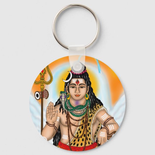 Lord Shiva-sleutelhanger Sleutelhanger (Voorkant)