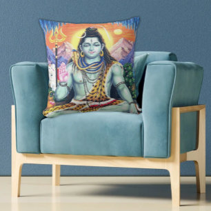Lord Shiva Spiritueel - Vreedzame Samadhi Kussen