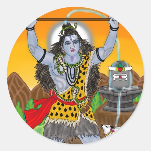 Lord Shiva Sticker (Devant)