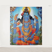 Lord Shiva - Tapestry Wandkleed (Voorkant)