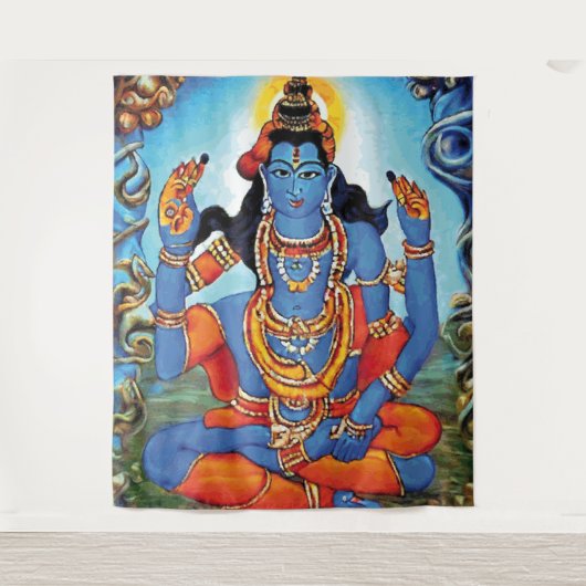Lord Shiva - Tapestry Wandkleed (Voorkant)